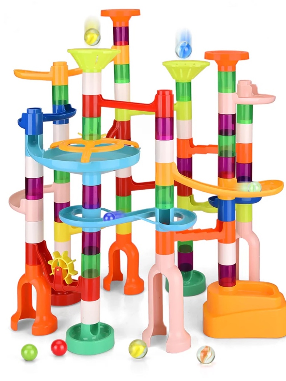 135 Pieces Marble Run for kids - Picture 3 of 5